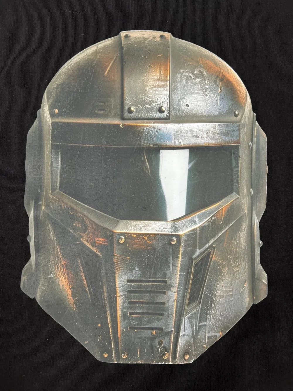 M4maddmaxx Helmet-graphic T-shirt In Black