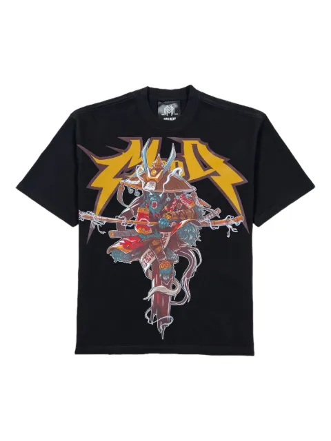 M4MaddMaxx warrior-print T-shirt