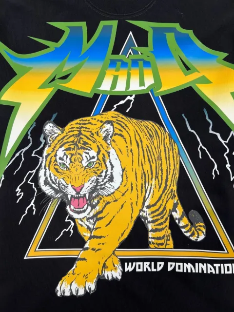 M4MaddMaxx tiger-graphic T-shirt