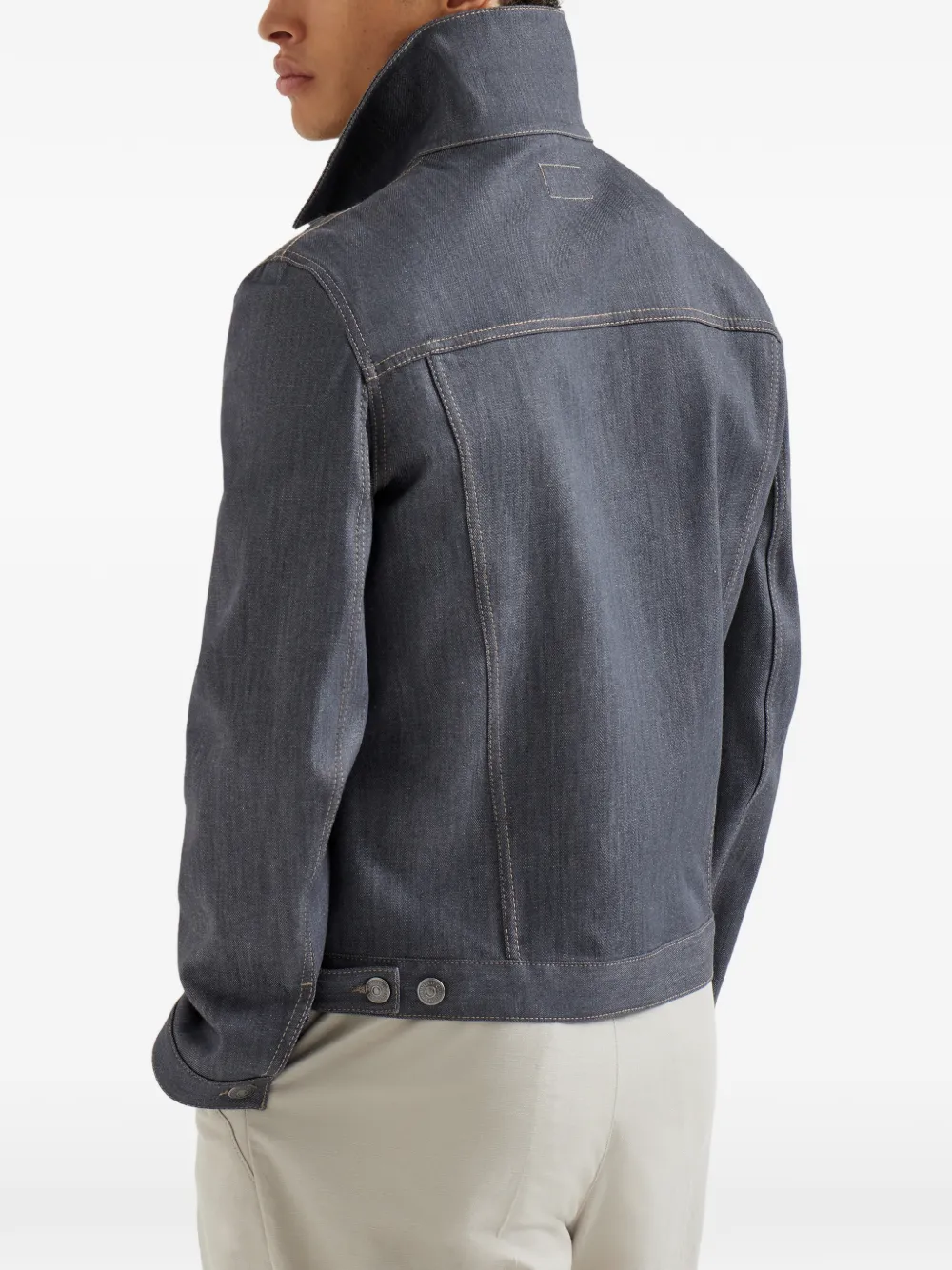 Brunello Cucinelli デニムジャケット | グレー | FARFETCH JP