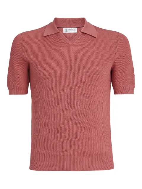 Brunello Cucinelli ribbed T-shirt