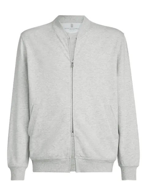 Brunello Cucinelli zip-up sweatshirt