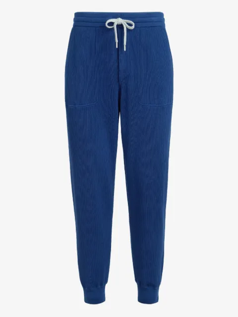 Brunello Cucinelli ribbed-knit track pants