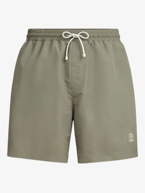 Brunello Cucinelli Badeshorts mit Logo