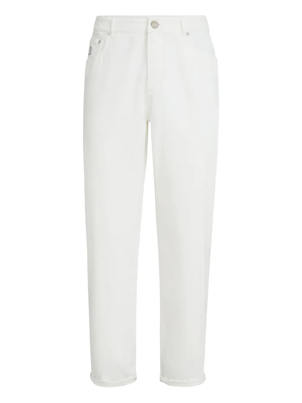 Brunello Cucinelli five-pocket jeans | White | Image 1