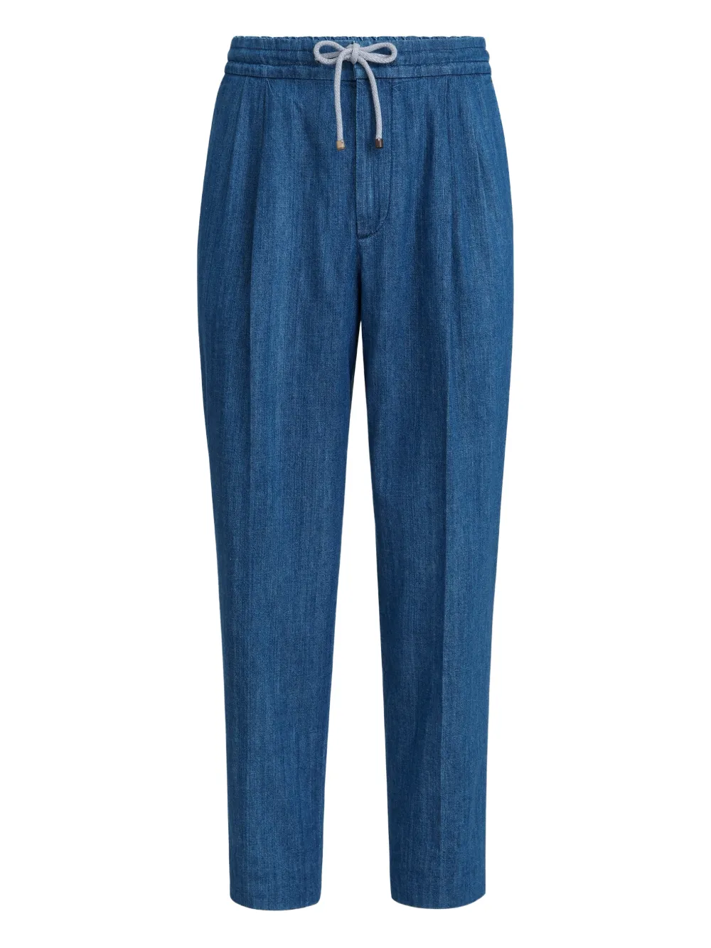 Brunello Cucinelli drawstring-waist trousers | Blue | Image 1