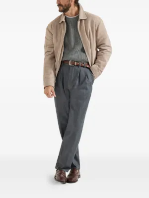 Brunello Cucinelli（ブルネロクチネリ）レザージャケット - FARFETCH