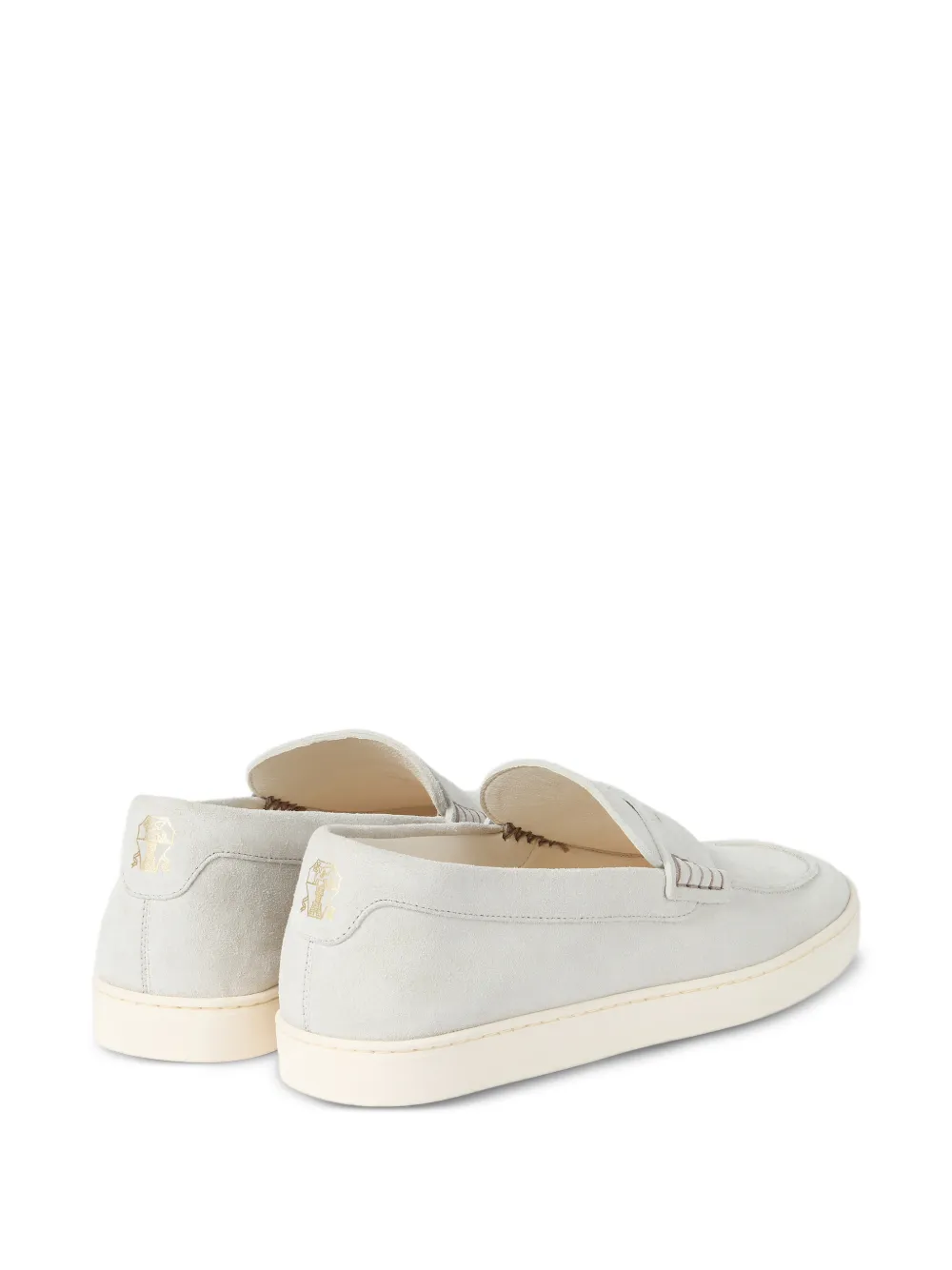 Brunello Cucinelli Suède loafers Beige