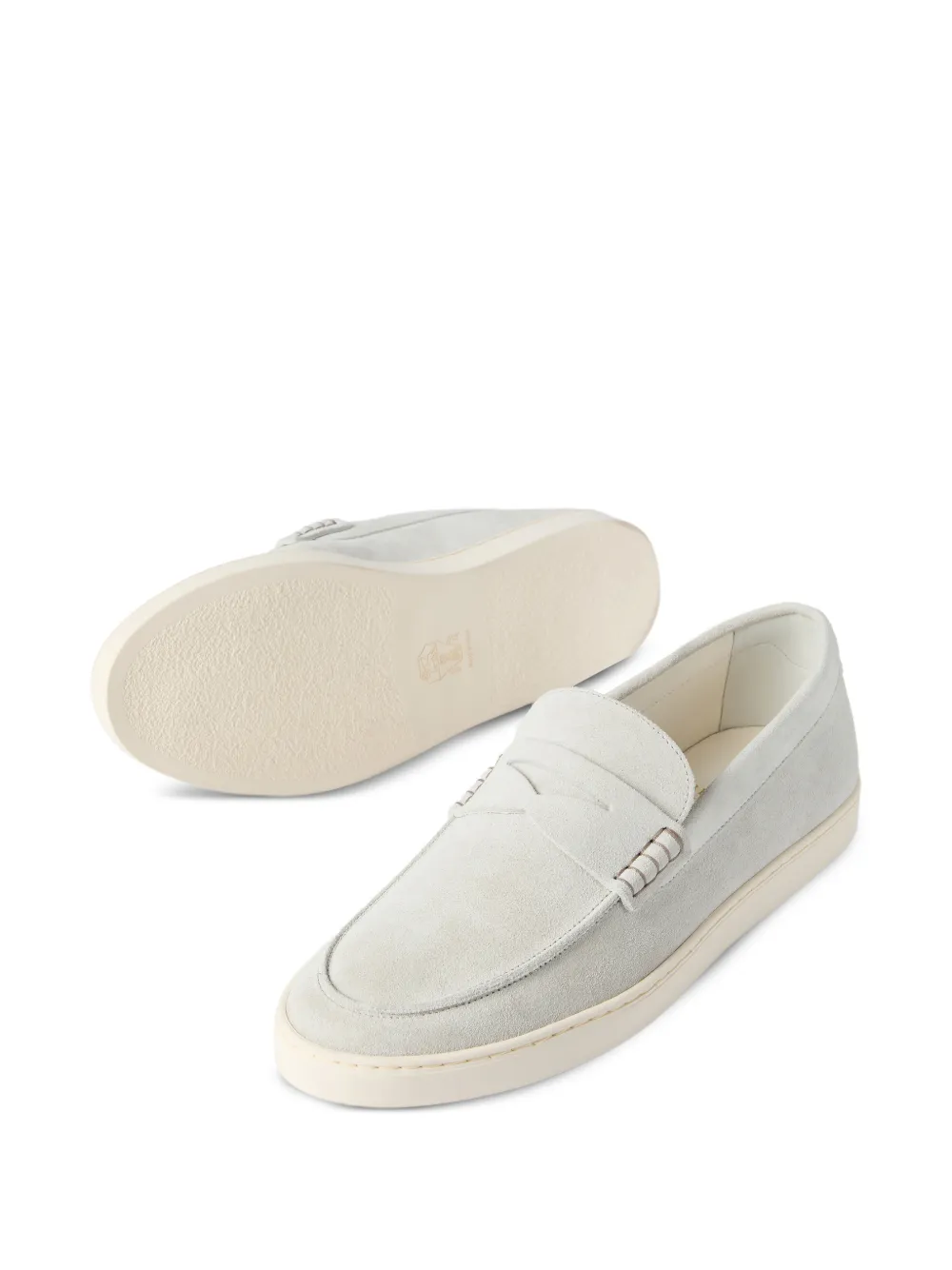 Brunello Cucinelli Suède loafers Beige