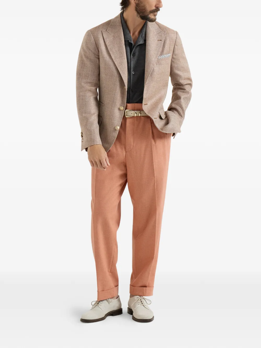 Brunello Cucinelli pleated trousers | Tailored Trousers | Image 2
