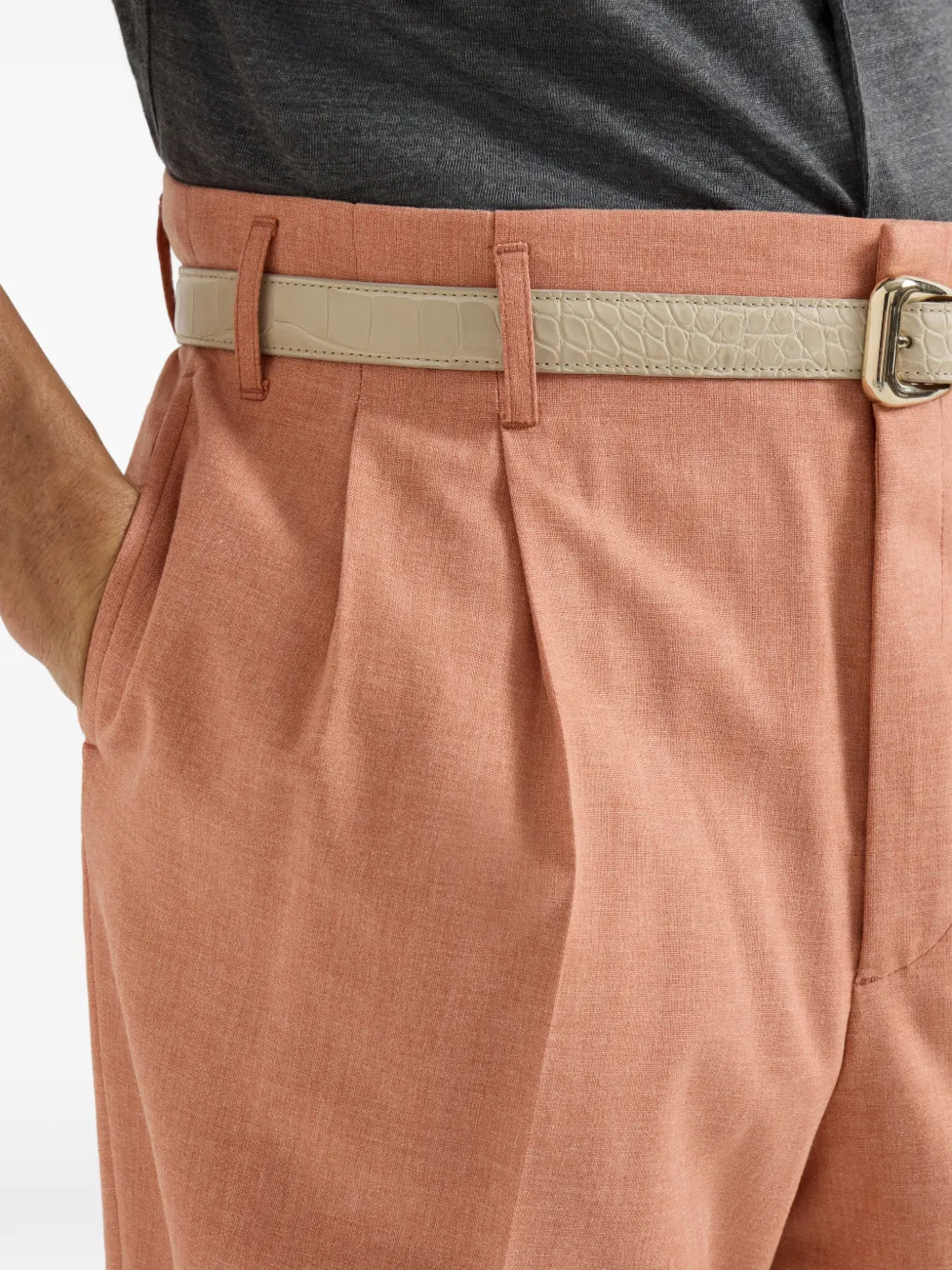Brunello Cucinelli Plooibroek Oranje
