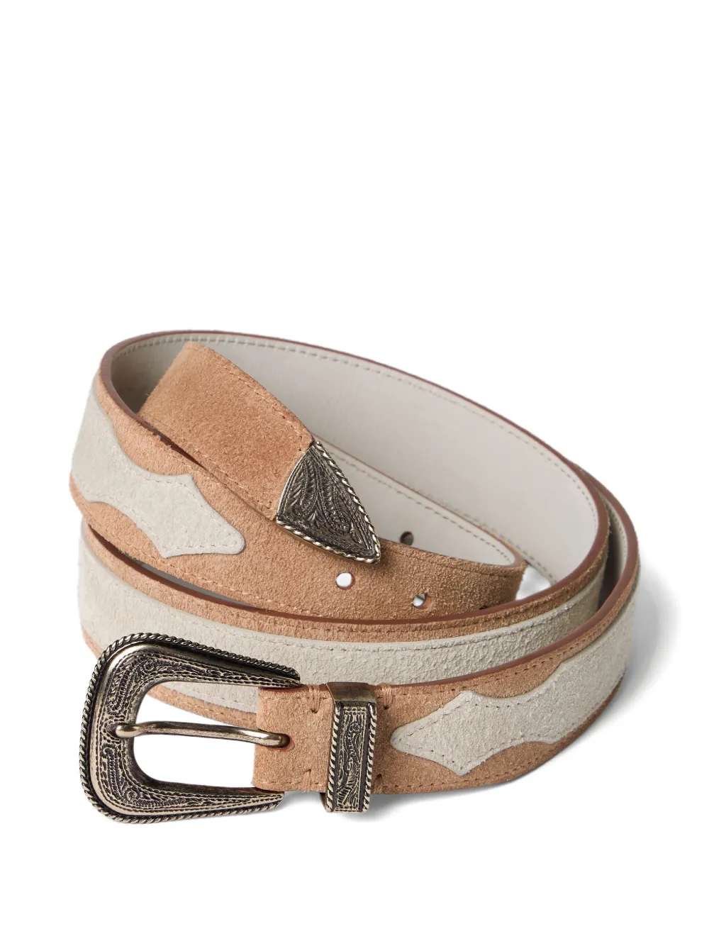 Brunello Cucinelli two-tone detailed buckle belt | Image 2
