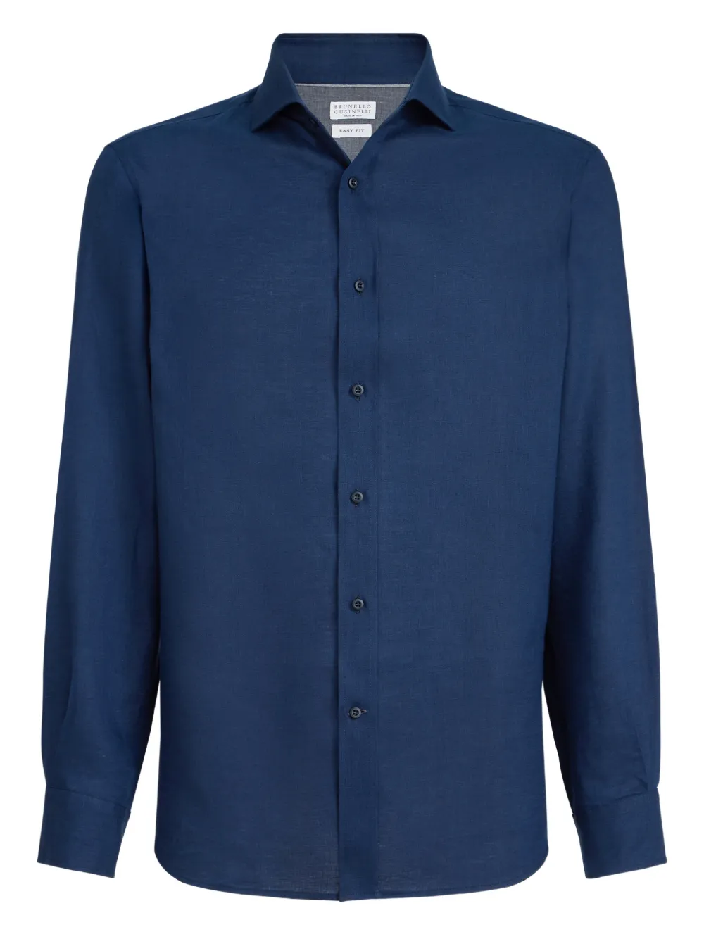 Brunello Cucinelli camisa de lino | azul | Image 1