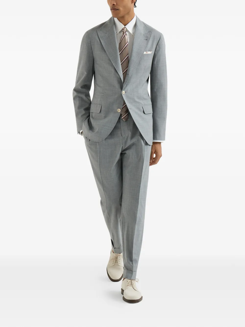 Brunello Cucinelli peak-lapels blazer | Suit & Dinner Jackets | Image 2