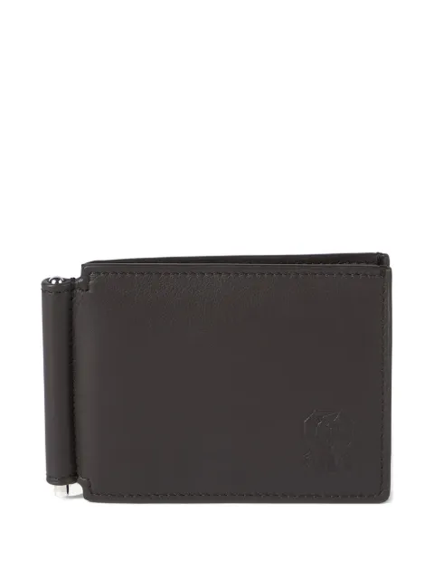 Brunello Cucinelli smooth money clip wallet