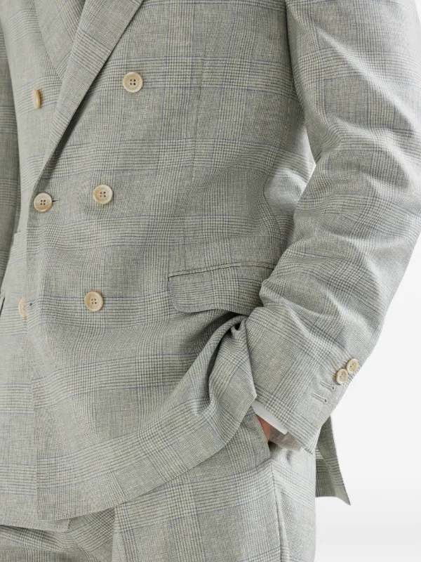 Brunello Cucinelli ダブルジャケット | グレー | FARFETCH JP