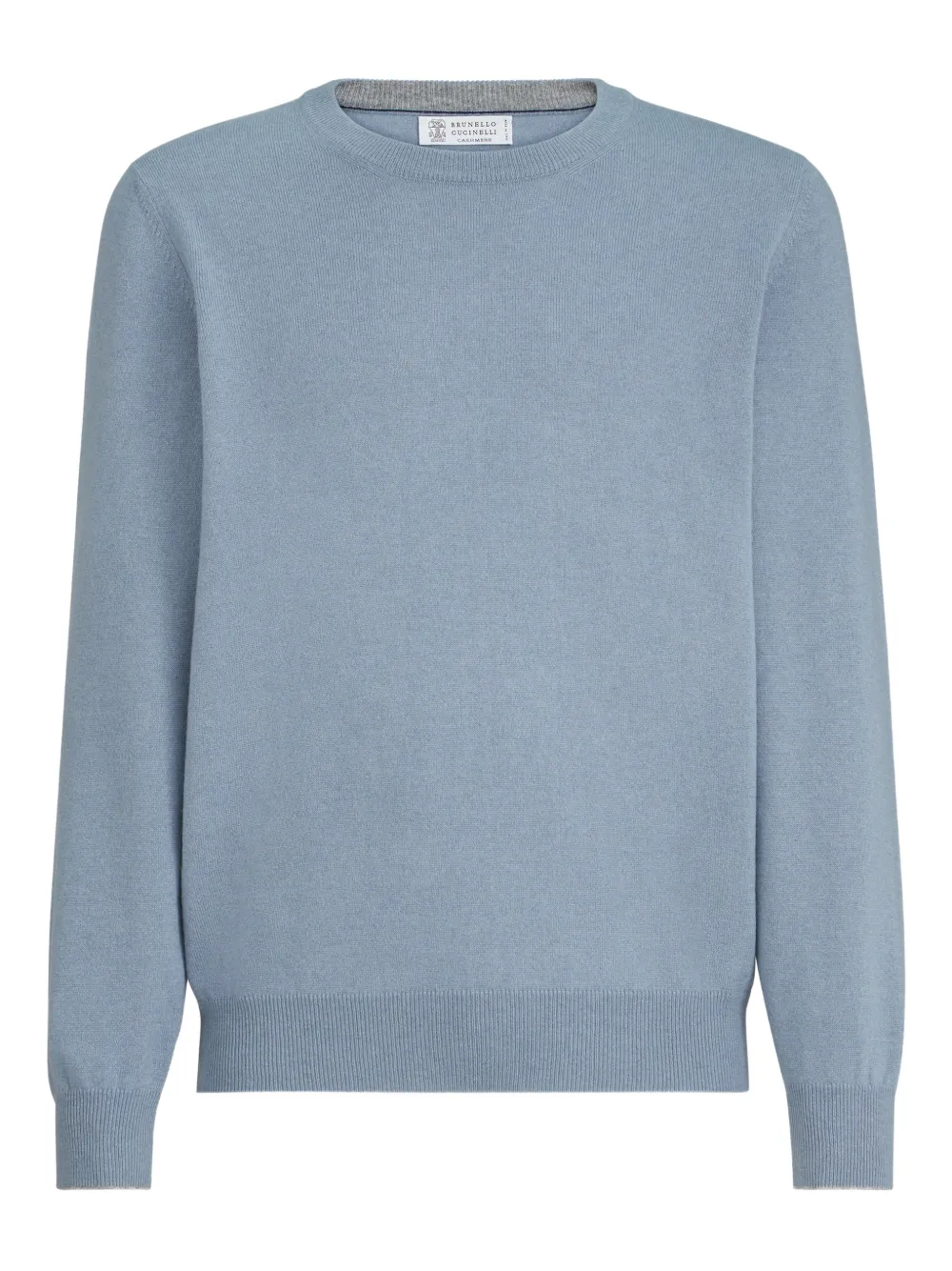 Brunello Cucinelli crew-neck sweater - Blu