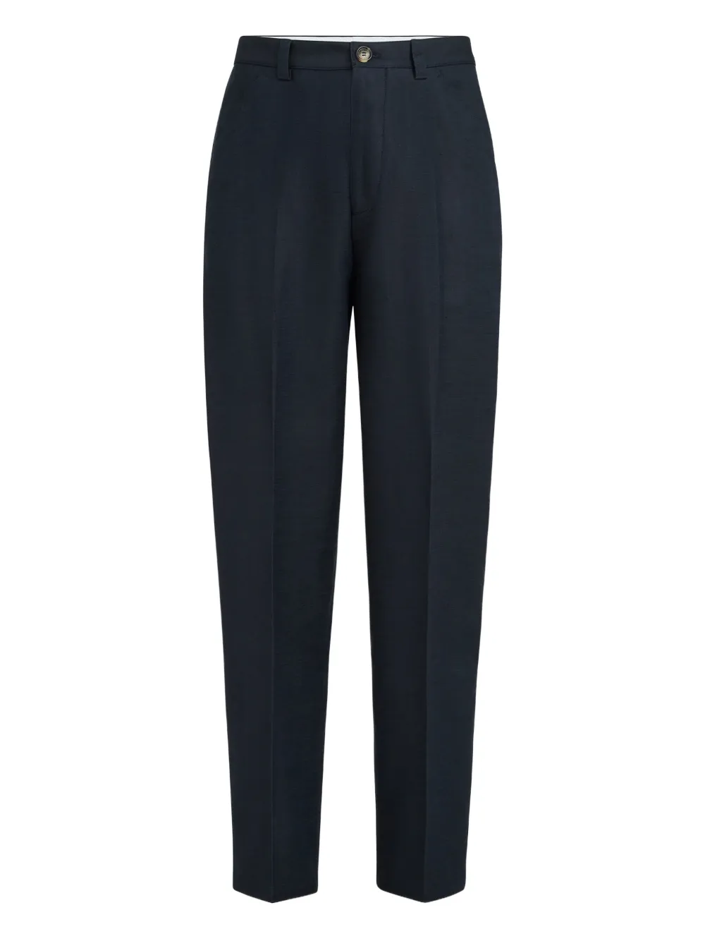 Brunello Cucinelli belt-loops tailored trousers | Blue | Image 1