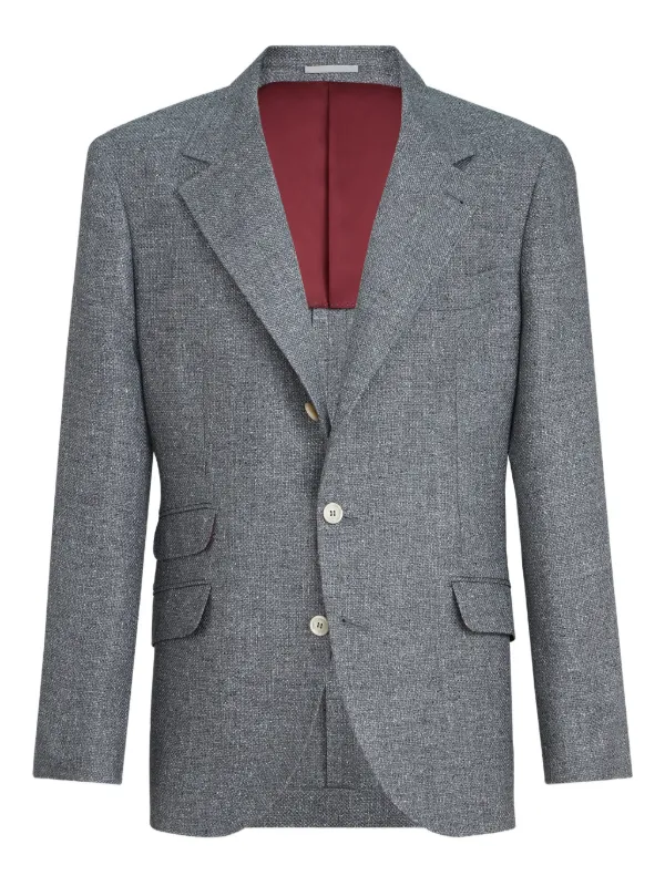 Brunello Cucinelli シングルジャケット | グレー | FARFETCH JP