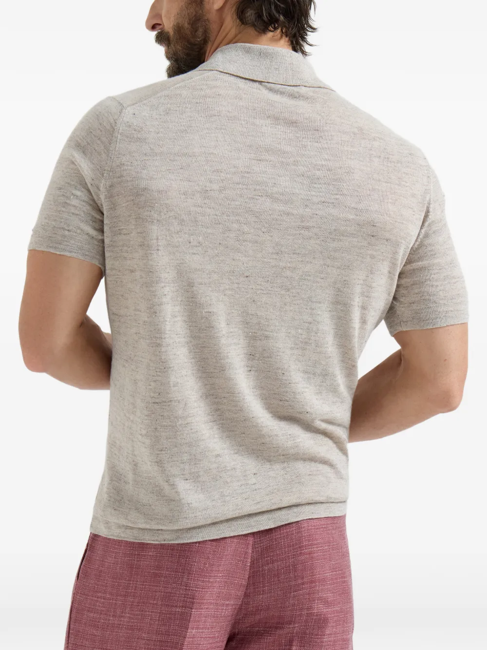 Brunello Cucinelli Poloshirt Beige