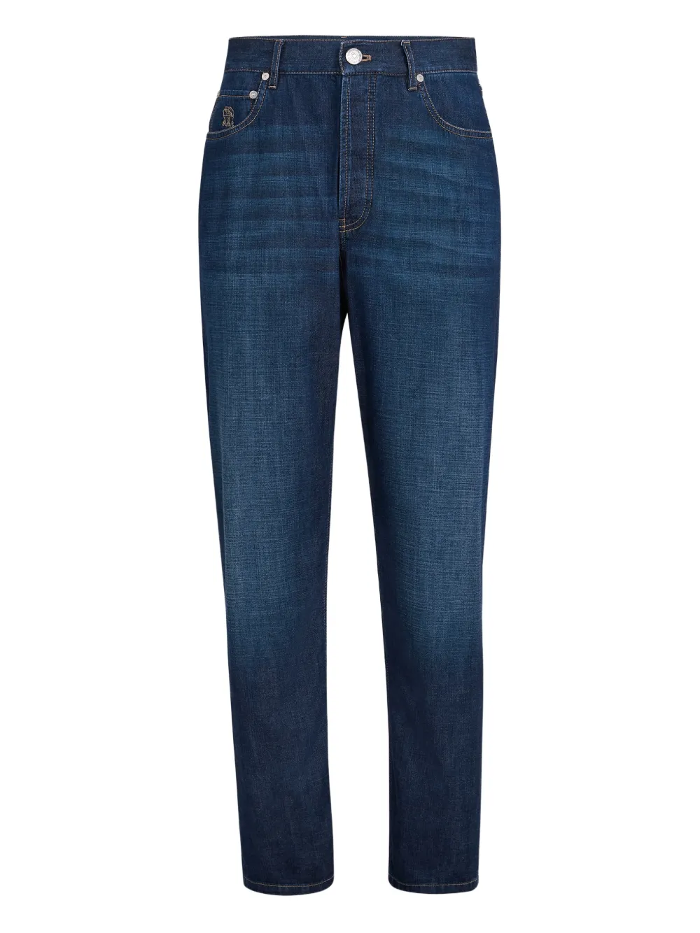 Brunello Cucinelli five-pocket trousers | Blue | Image 1