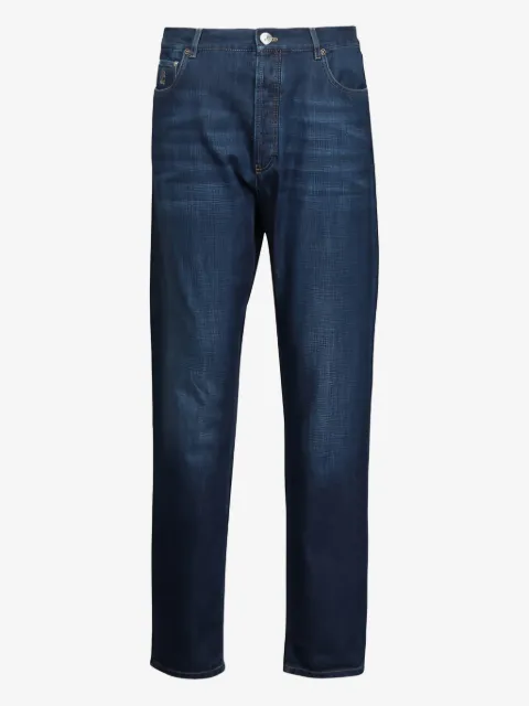 Brunello Cucinelli button-closure jeans