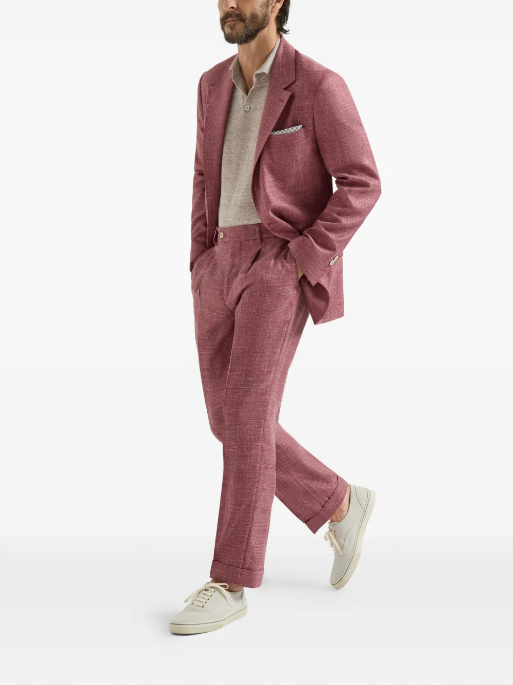Brunello Cucinelli Plooibroek - Roze