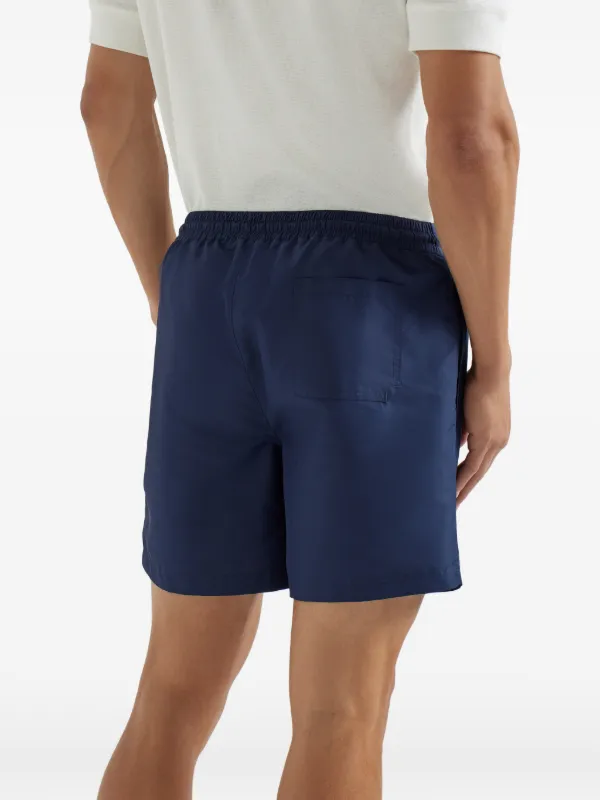 BRUNELLO CUCINELLI スウェットショートパンツ Mネイビー Brunello Cucinelli Swim Shorts | Blue | FARFETCH AO