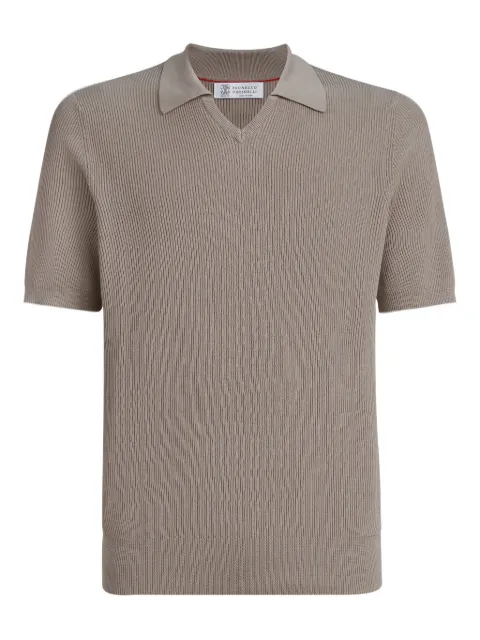 Brunello Cucinelli V-neck short-sleeve T-shirt