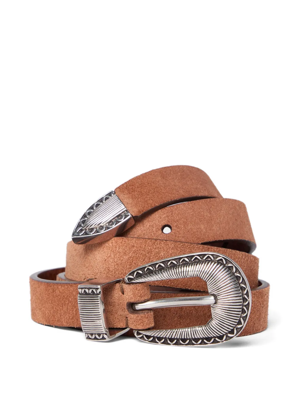 Brunello Cucinelli reversed tip calf leather belt | Image 2