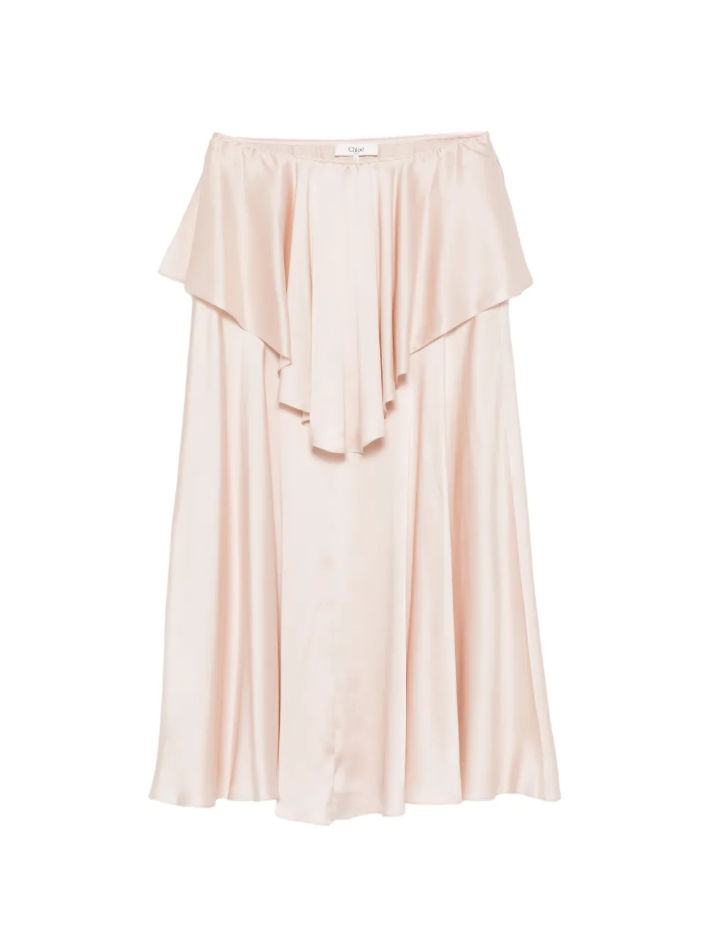Chloé layered midi skirt - Rosa