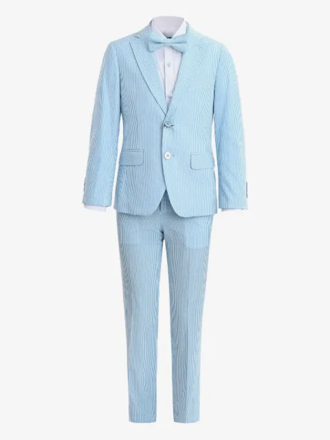 Moustache striped suit