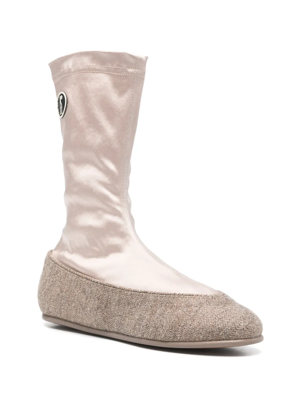 Kiko Kostadinov Proxima Sock Ballet Flats - Neutrals 