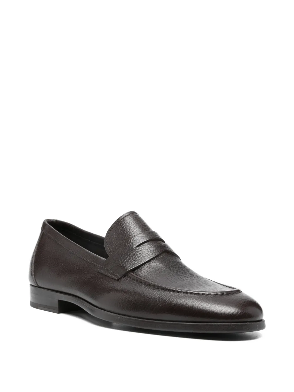 Magnanni panelled slip-on loafers - Bruin