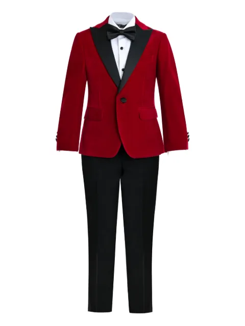 Moustache single-breasted suit set (set of four)