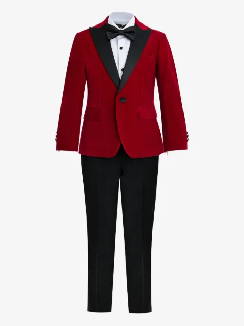 Moustache single-breasted suit 