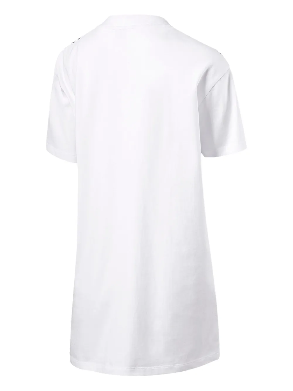 PUMA Wild Pack striped short-sleeve mini dress - Wit