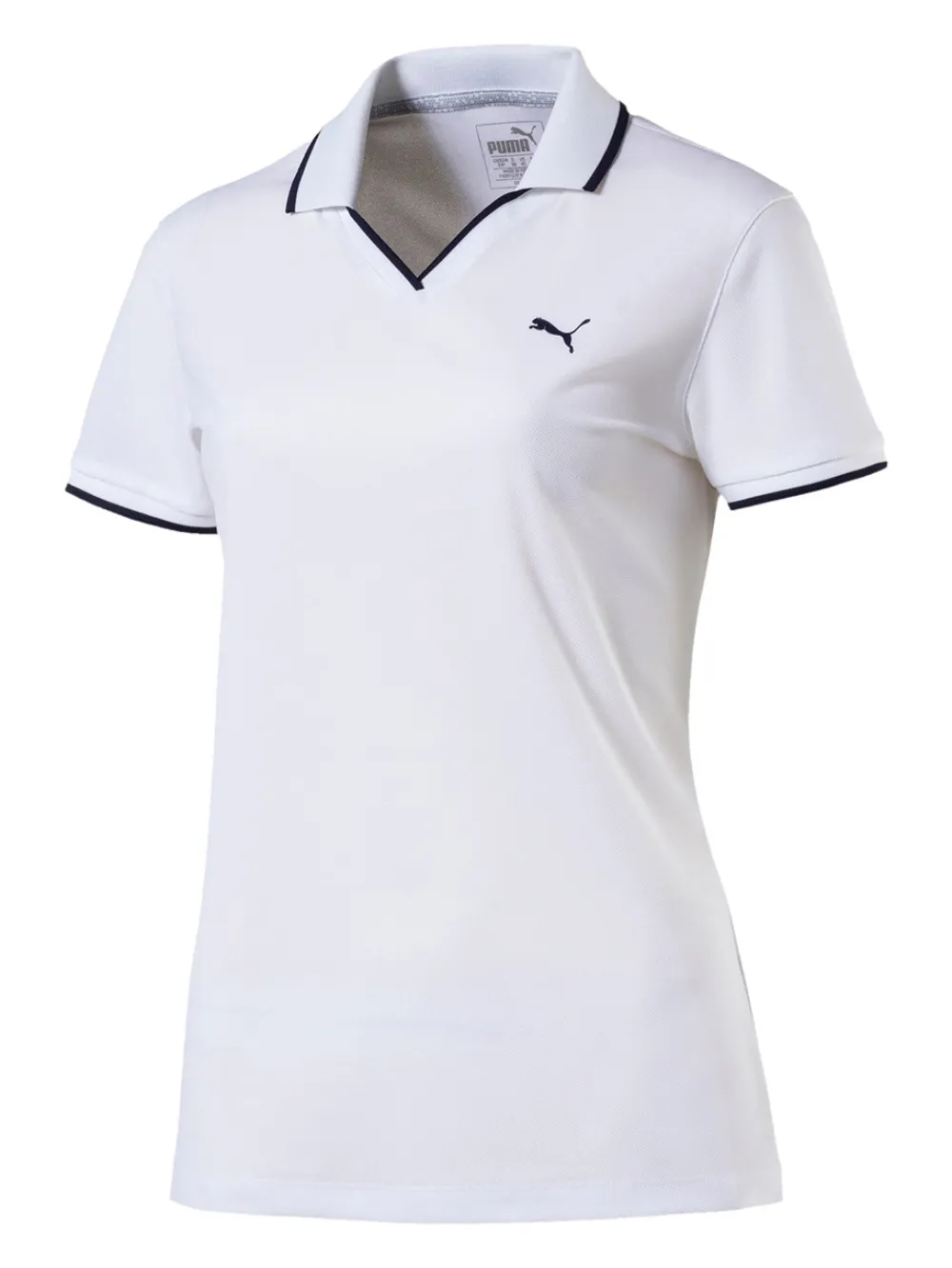 PUMA logo-embroidered T-shirt - Bianco