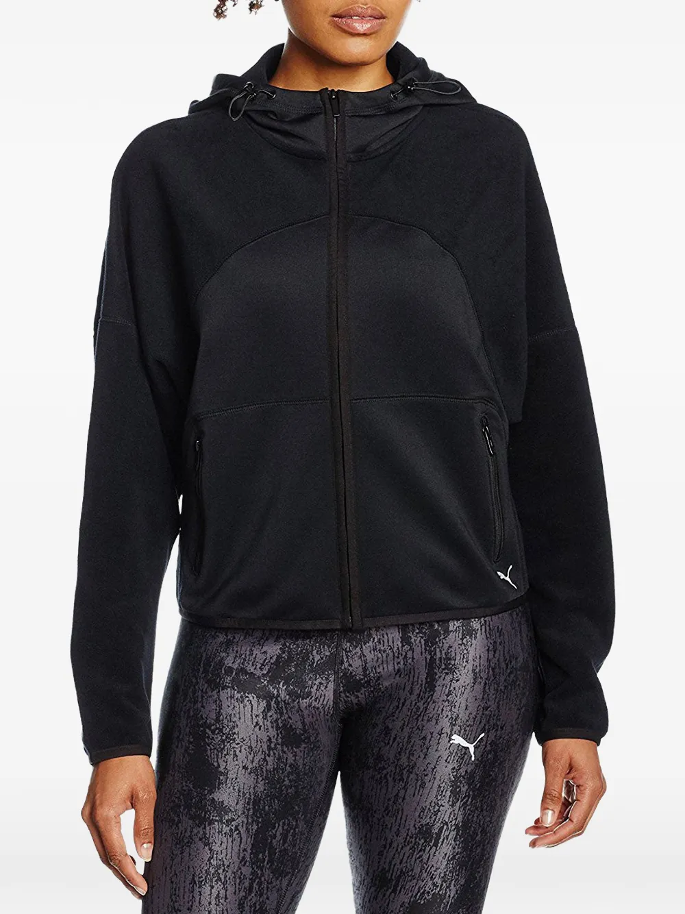 PUMA Yogini zip-up hoodie - Nero
