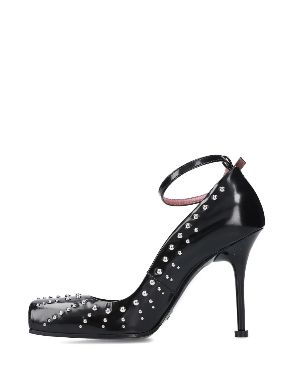 Premiata Studded Ankle Strap Pumps In Black