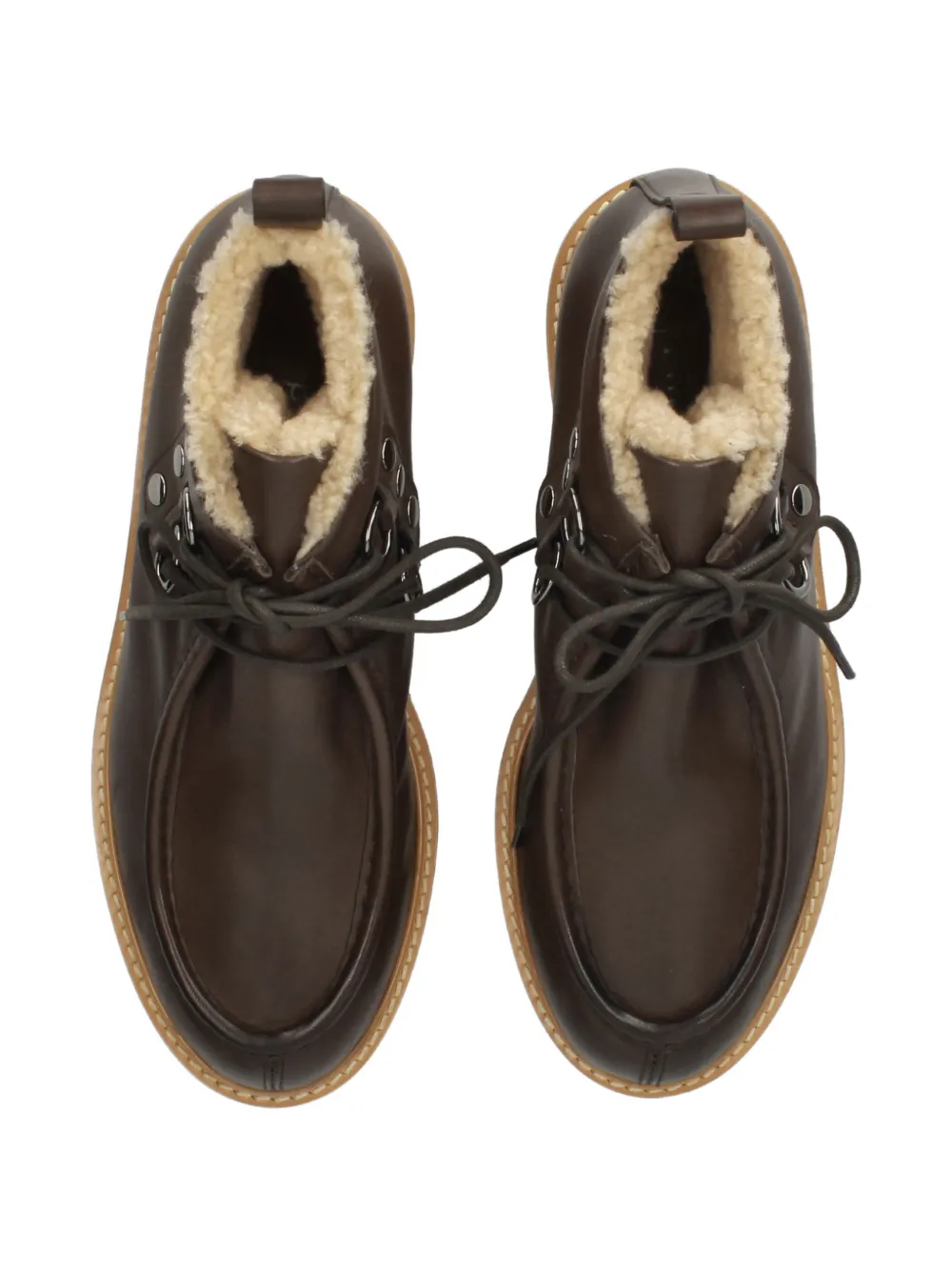 Premiata Veterlaarzen met chunky zool Bruin