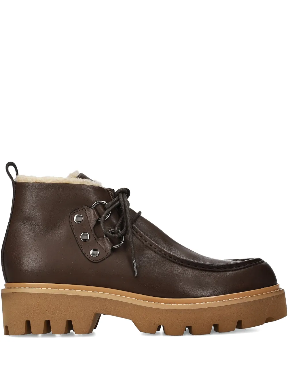 Premiata lace-up lug-sole boots | Brown | Image 1