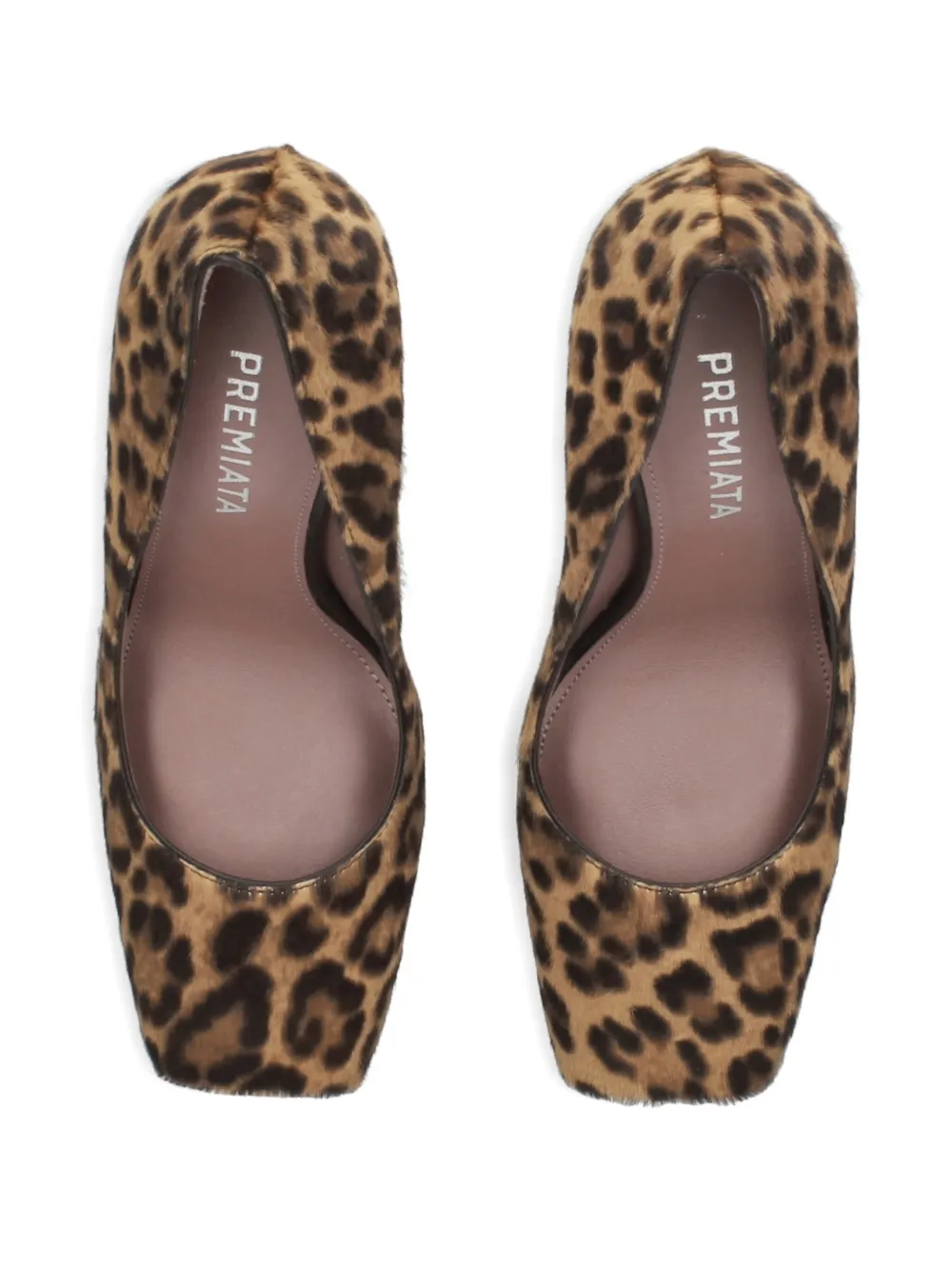 Premiata Stiletto pumps met kalfshaar Bruin