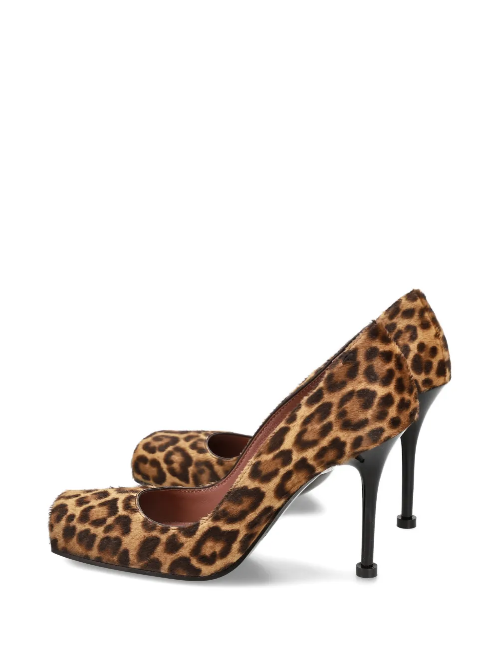 Premiata Stiletto pumps met kalfshaar Bruin