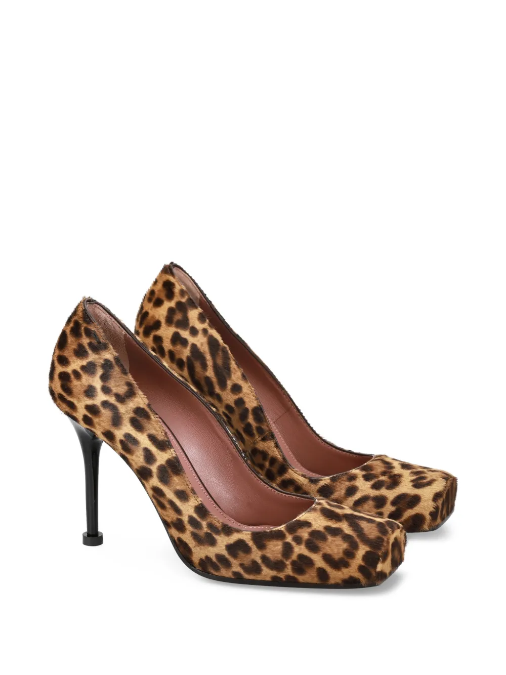 Calf Hair Stiletto Pumps