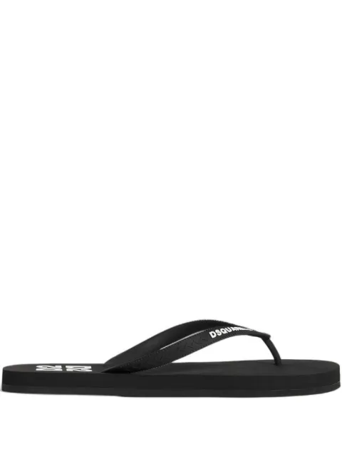 DSQUARED2 upside down Thong dtrap flip flops