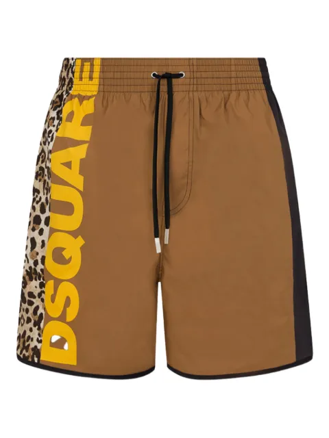 DSQUARED2 logo-detail swim shorts