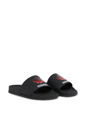 Gucci Kids グッチ・キッズ ロゴ サンダル - FARFETCH
