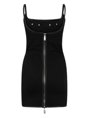 chinese dress ladies DSQUARED2 00s Fur Leather Moto Biker Jacket – darina`s garms main image 0