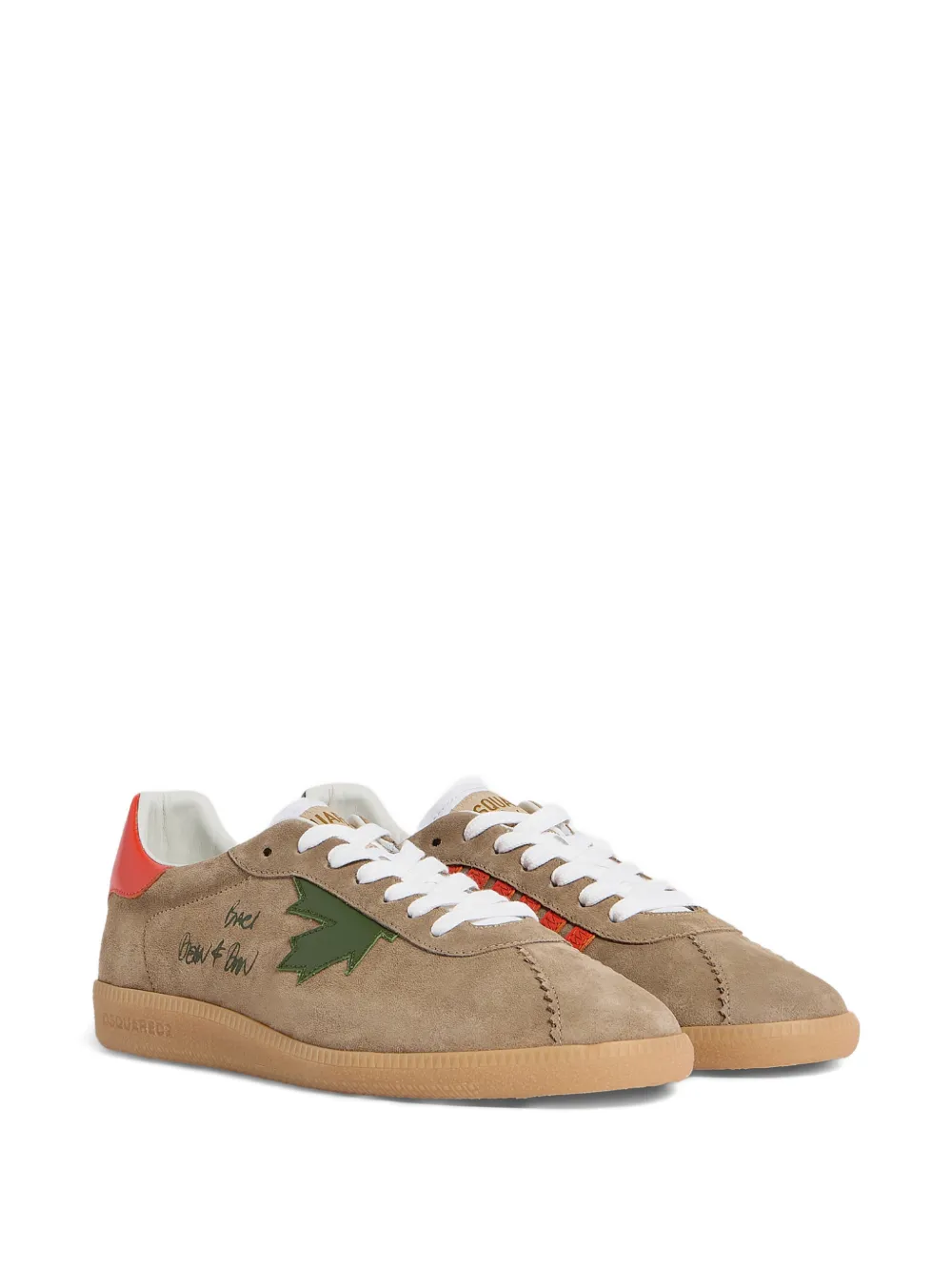 DSQUARED2 lace-up round-neck sneakers | Low-Tops | Image 2